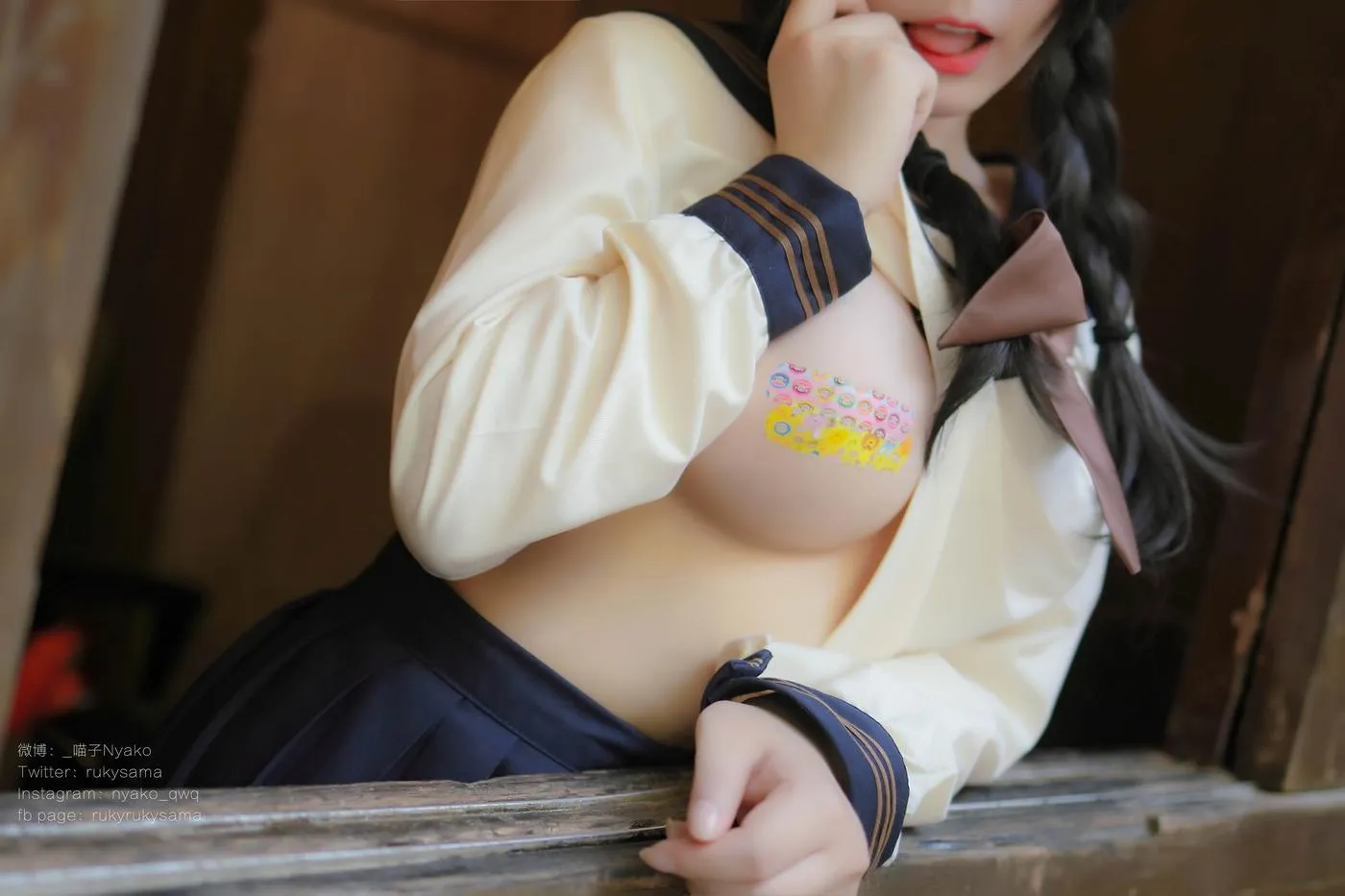 Nyako喵子 – NO.53 痴·女子校生-痴女 [81P]插图2